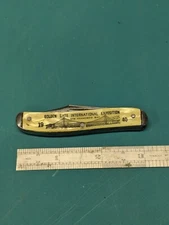 Vintage 1940 Pocket Knife Souvenir Golden Gate International Expo 