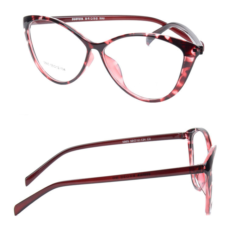 Damen Brillengestell TR90 - Leicht & Bunt Mit UV400 Schutz