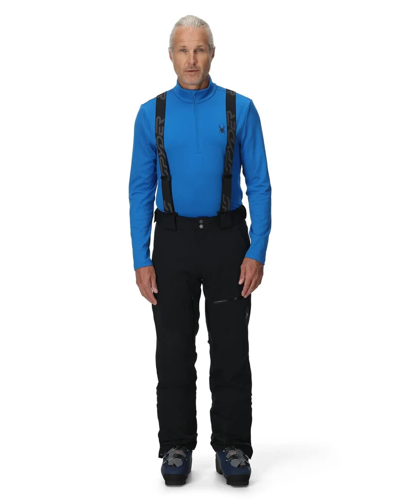 Men's SPYDER Dare Insulated Ski Snow Pants Lengths - BLACK | eBay