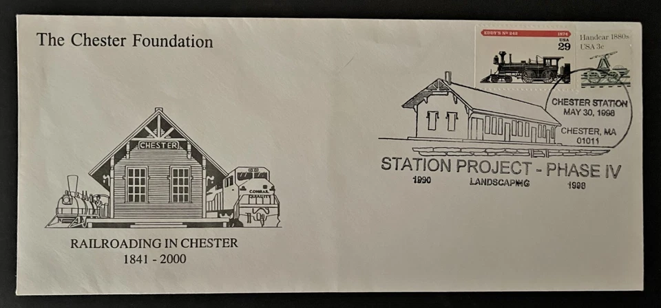 Historische Chester Massachusetts Eisenbahn