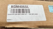 Kargo Master Kargomaster SPRINTER LOW ROOF WING KIT - USE WITH 40651 (406SL) NEW