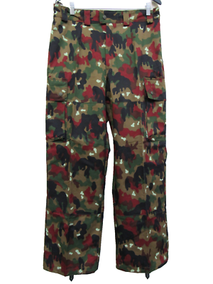 Swiss Army Alpenflage Combat Pants Field Trousers Camo M83 Fits 34