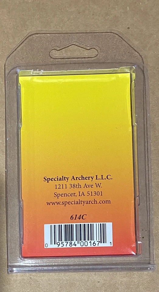 Círculos y puntos especiales para lentes de tiro con arco - amarillo, naranja, negro - 614C Foto 2 de 2