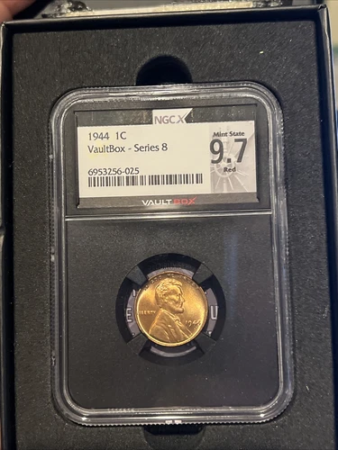 1944 D 1C NGC MS 67 RD Lincoln Wheat Cent [014]