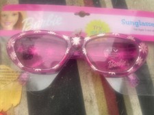 Occhiali da sole Barbie rosa nuovi taglia bambino