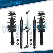Front Struts Spring Sway Bars Rear Shock Absorbers for 2011 - 2014 Ford Mustang