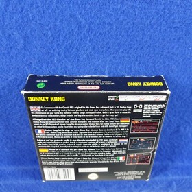 gba DONKEY KONG NES Classics Boxed With Manual Game Boy Advance PAL REGION FREE