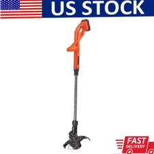 10-In 20V MAX Battery Powered String Trimmer/Edger Kit w/ Battery Garden Tools