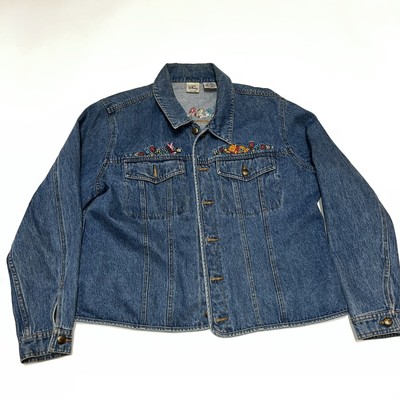 Disney Winnie the pooh jean jacket size 