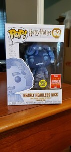 nearly headless nick funko pop glow in the dark