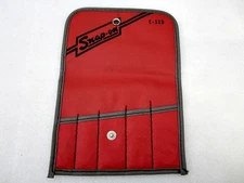 Vintage Snap-on Ignition Wrench Set Kit Bag Storage Pouch C-52D Underline USA