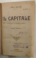 Il capitale – Carlo Marx – G. Nerbini - Firenze – 1902
