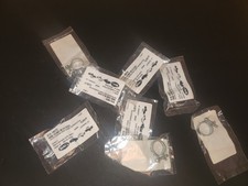 Lot Of 8. 91a-18572 Vintage Ford Style Hose Clamps New In The Package Lot Of 8. 91a-18572 Vintage Ford Style Hose Clamps New In The Package