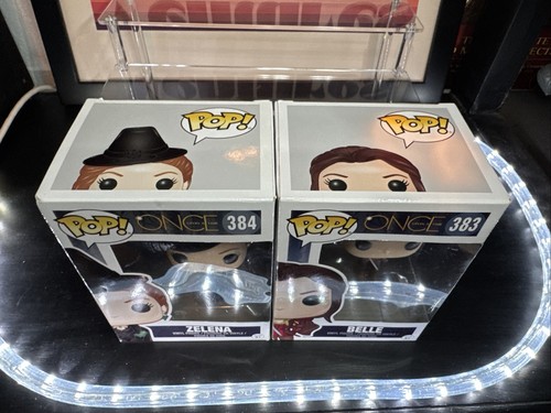 Funko Pop Once Upon a Time Belle #383 Zelena 384 In Box VG+ - Picture 5 of 7