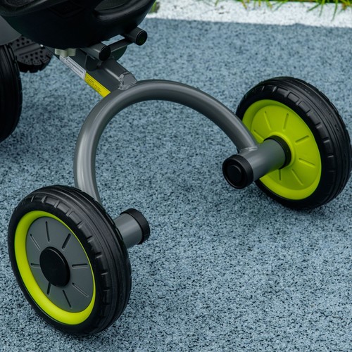 Triciclo Qaba para niños de 2 a 5 años, bicicleta para niños pequeños para niñas y niños, negro - Imagen 11 de 11