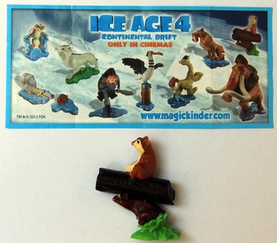 2012 Ü-Ei-Figur ''Dobson und Walter'' aus ''Ice Age 4''
