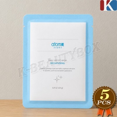 ATOMY Daily Expert Aufhellende Maske 24 g x 5 Stück + KOSTENLOSES GESCHENK Ko...