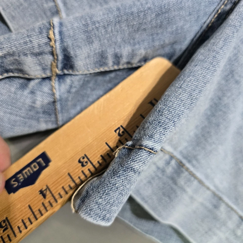 Pantalón Corto RM by Rebecca Minkoff Mujer Años 90 Talla 4 Lavado Ligero Altura Foto 2 de 4