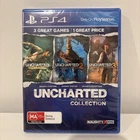 Sony PS4 Game Uncharted The Nathan Drake Collection Remastered Factory Sealed