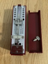 Wittner Analog Metronome Taktell Mini Blue 4" 880 271 Original Box & Case Works