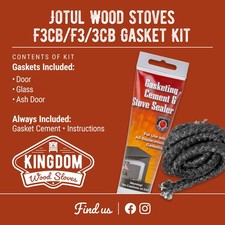 Jotul Wood Stove  F3CB / F3 / 3CB Gasket Kit *FREE Shipping!*