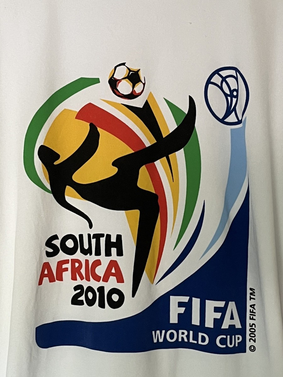 FIFA World Cup 2010 Official South Africa Graphic T Shirt White