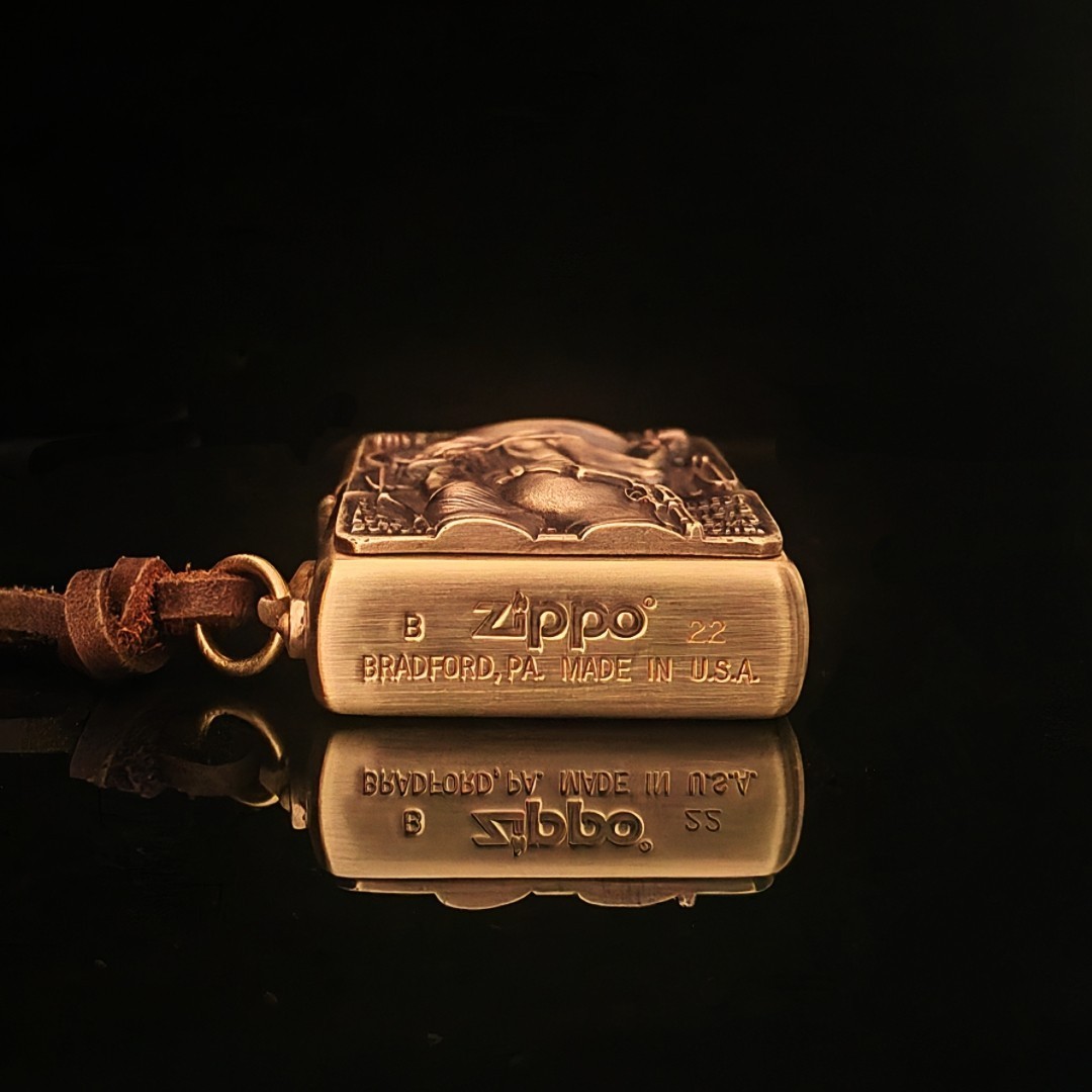 Cowgirl Zippo Lighter Brass Emblem Collectible Gift For Men | eBay
