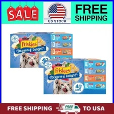 (2 pack) Purina Friskies Ocean Of Delight Gravy Wet Cat Food, 40 - 5.5oz Can