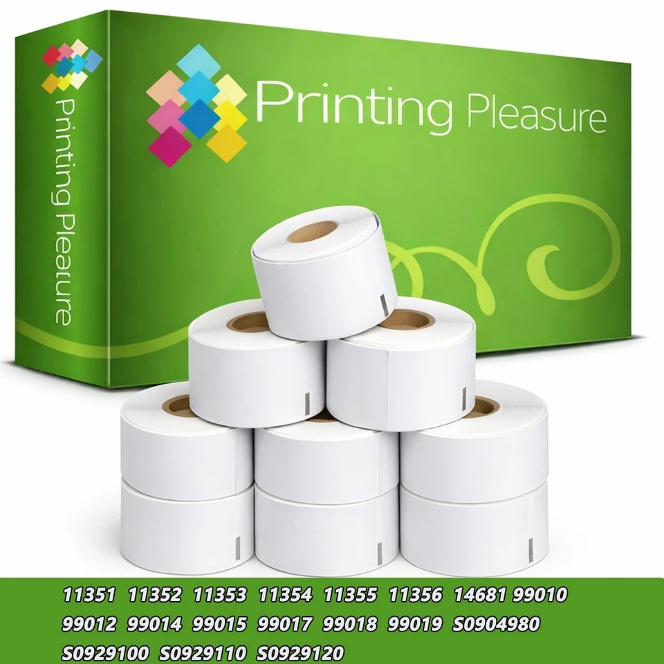 PRINTING PLEASURE COMPATIBLE LABELS For LABELWRITER DYMO Turbo 330 440 450 4XL 11352 11354 99012