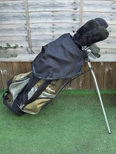 *MENS WILSON FULL SET OF GOLF CLUBS -IDEAL STARTER SET R/H + STAND BAG*