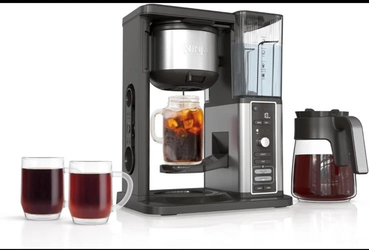 Ninja Hot & Iced XL Coffee Maker Rapid Cold Brew 4 Brew Styles 8 Sizes CM371 - Image 2 of 2
