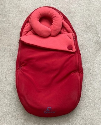 Quinny Moodd Babynestchen Cocoon rot Kuschelfußsack