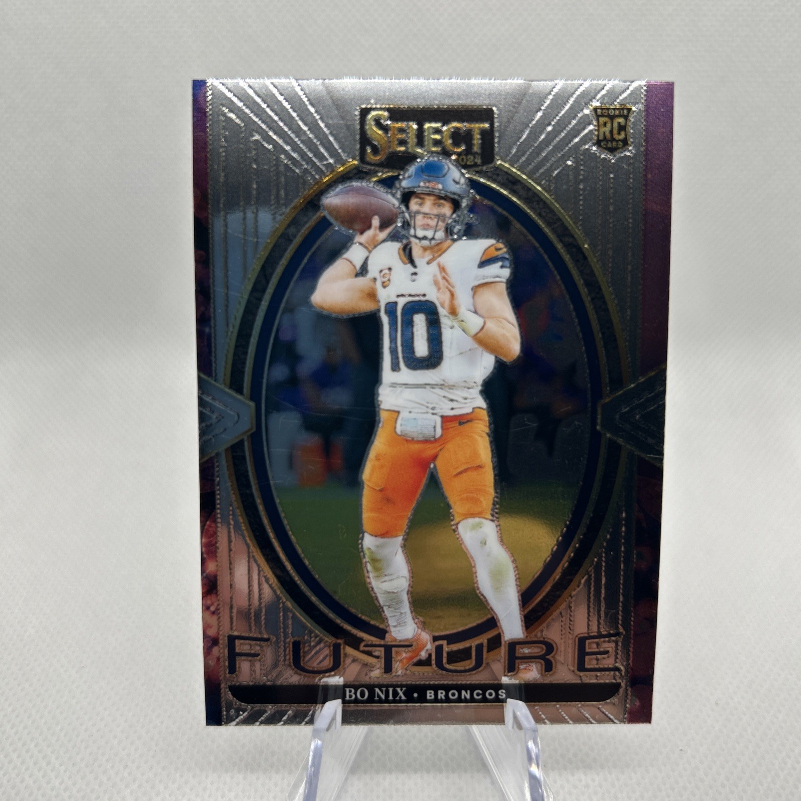 2024 Panini Select - Select Future Bo Nix #7 (RC)