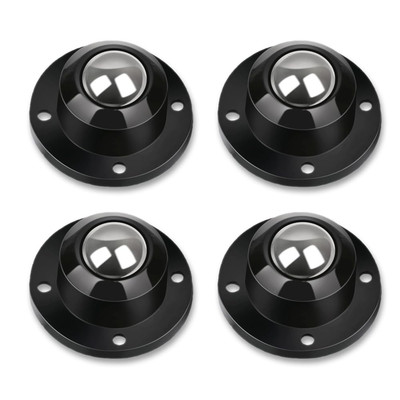 Dear Self Adhesive Caster Wheels for Furniture, Storage Box, Trash Can - Stainle