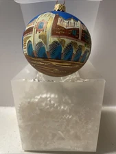 HAND PAINTED BOGI Christmas Tree ORNAMENT BY POLAND KRAKOW