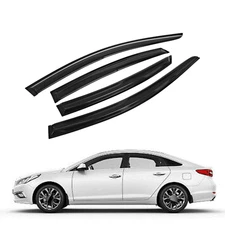 for HYUNDAI SONATA 2015-2019 Acrylic Window Vent Visor Sun Rain Deflector Guard
