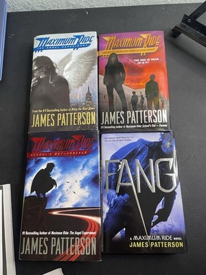 Maximum Ride Series by James Patterson Lot of 4 Hardcover, 1st,1st DJ