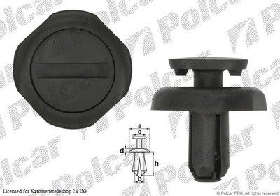 Befestigung Clip Clips für Toyota Avensis T25 Kombi Limo Camry V3 Corolla 01-09