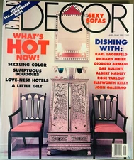ELLE DECOR Magazine ~ Issue #40 ~ April/May 1995