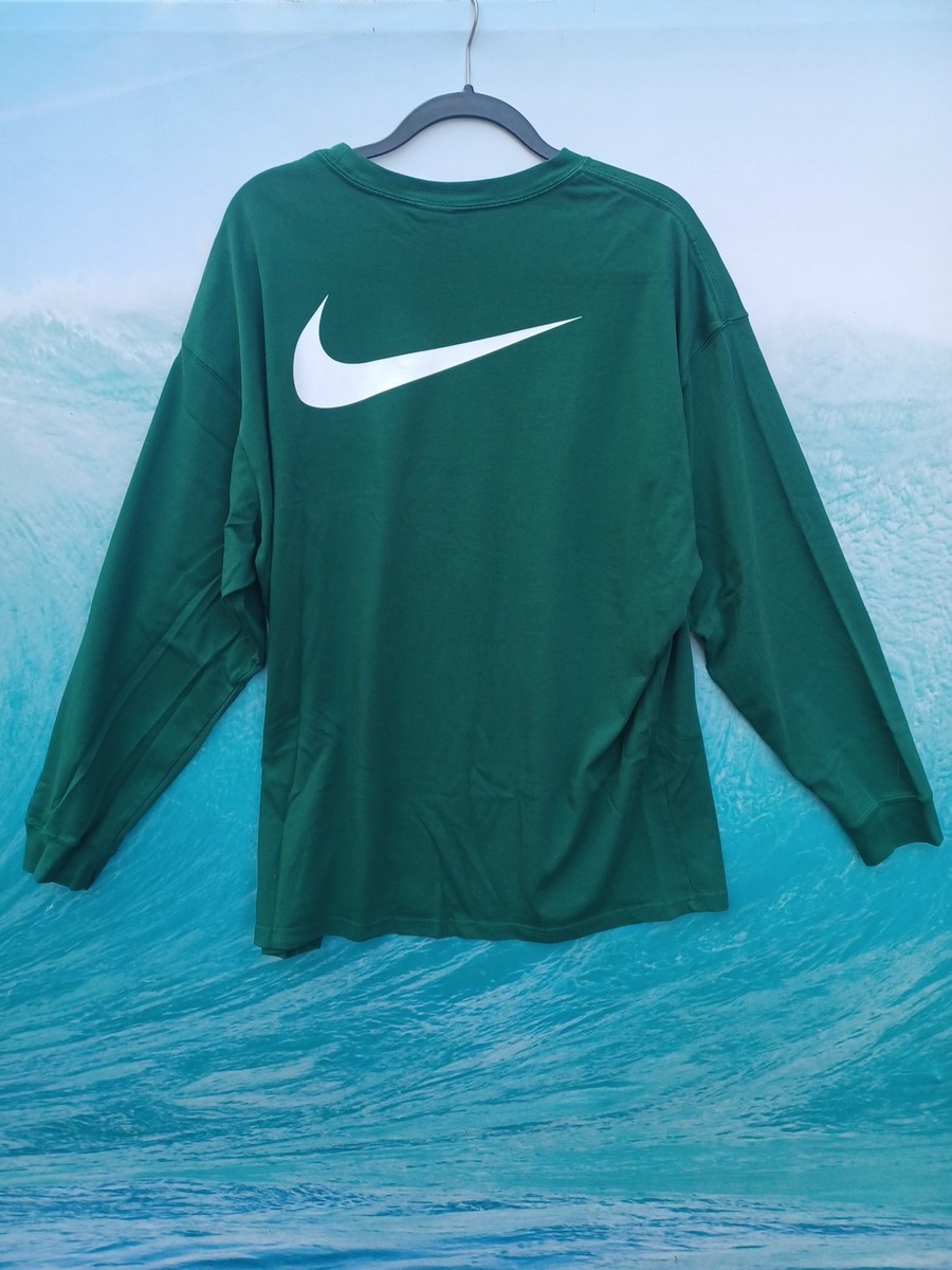 Stussy X Nike Mens Green Long Sleeve SS Link XXL #0802 | eBay