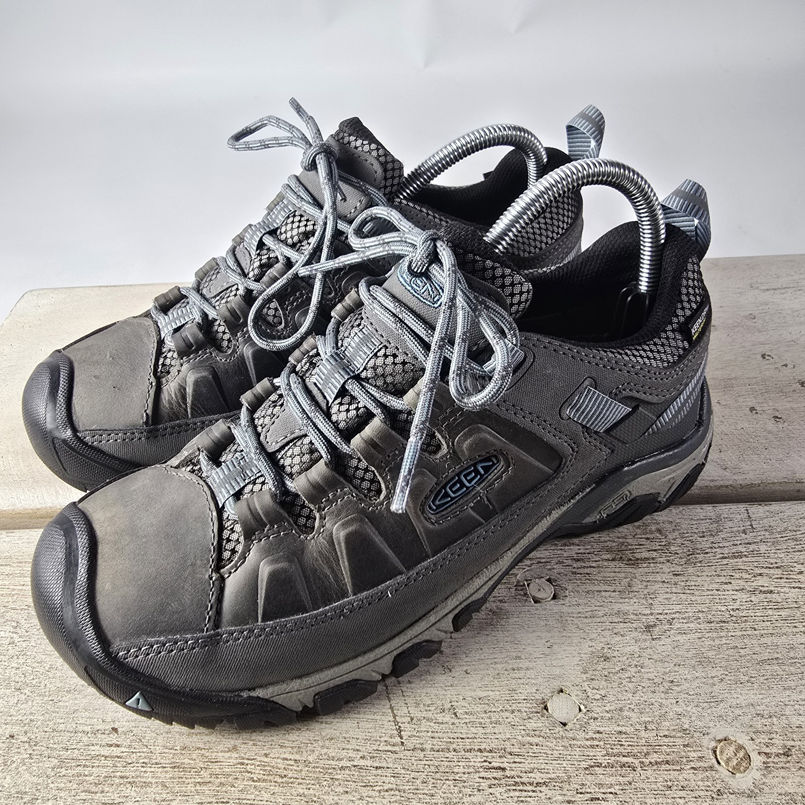 Keen scarponi da trekking scarpe donna taglia 8 grigi impermeabili Targhee III trail bassi