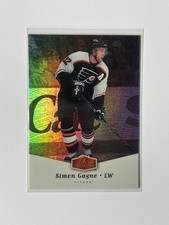 Simon Gagne 2006-07 Flair Showcase PRESS Level Card #150 Philadelphia Flyers