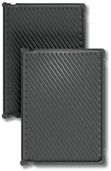 Bistecchiera Elettrica Griglia Tostiera BOSCH 2 Piastre Antiaderente 2000 Watt, fotografia 11 di 12