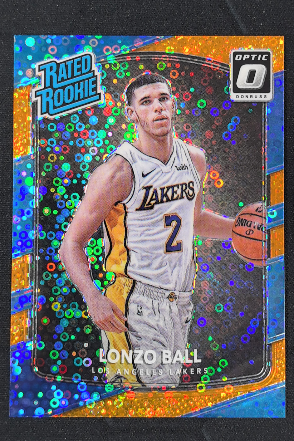 2017-18 Panini Donruss Optic Rated Rookie Lonzo Ball /199 RC #199
