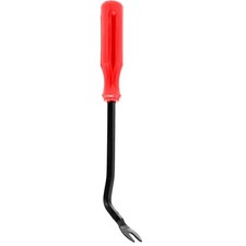 Automotive Clip Fastener Remover Door Panel Trim Pry Tool Red 8.8" Push Pin