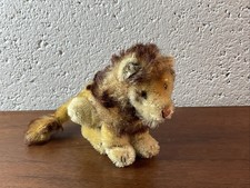 Vintage 4.5 Steiff Leo The Lion With Ear Button 1960 s