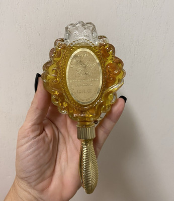 Vintage Avon Looking Glass Elusive Cologne Decanter 1.5 Oz Bird Of Paradise