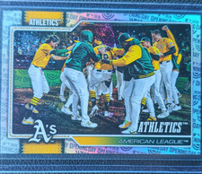Topps Opening Day 2026 #304 Athletics Oakland Athletics MLB Base Set Card