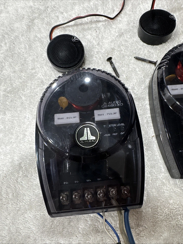 JL Audio C2-650-XO Crossover con Altavoces Tweeter C2 Evolution bidireccional 19615 HD Foto 2 de 4