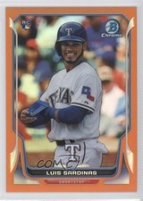 2014 Bowman Chrome Orange Refractor 23/25 Luis Sardinas #11 0c2